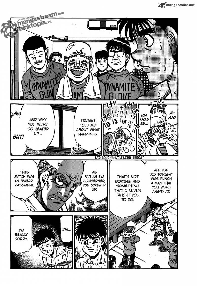 Hajime no Ippo: Fighting Spirit, Chapter 940 image 11